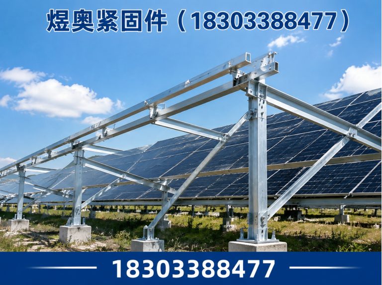 永年区光伏支架展示图